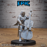 Vagabond Bard 3D-printed model